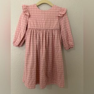 Edgehill 3T pink plaid dress